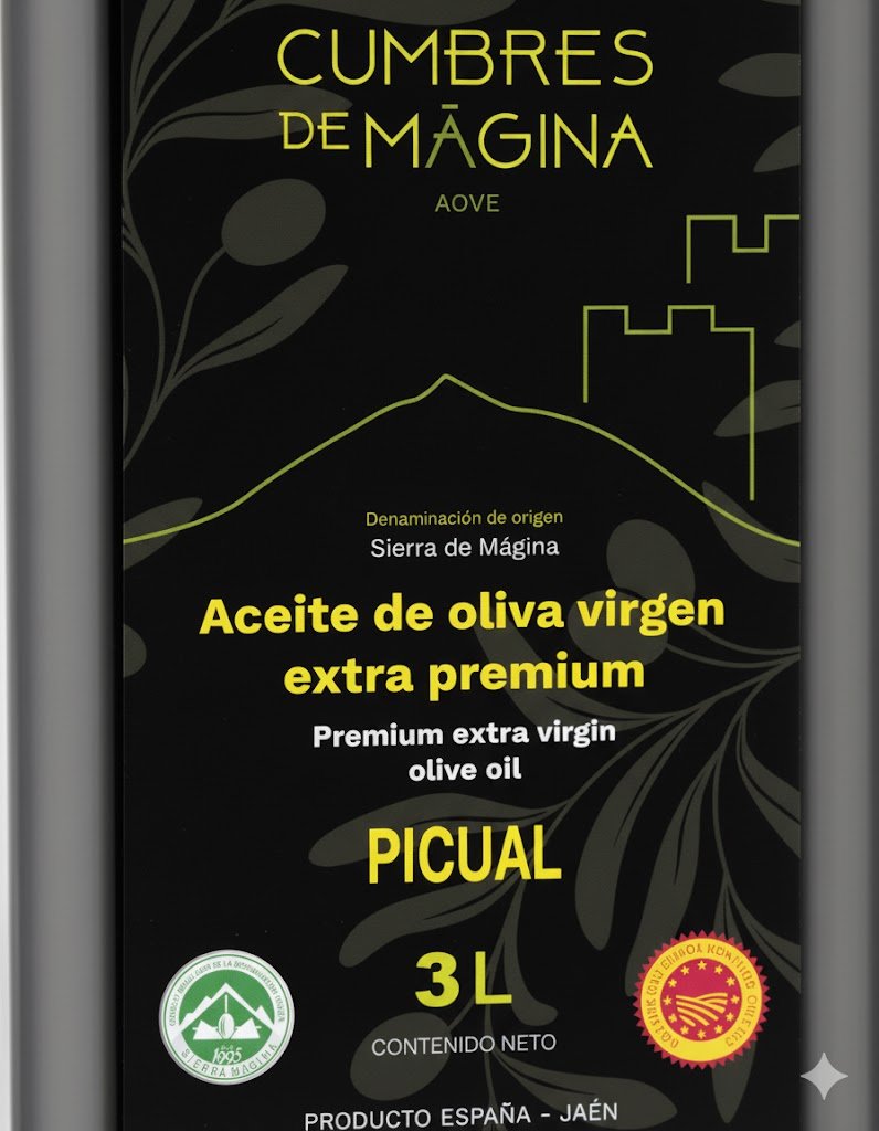Aceite de Oliva Virgen Extra - Cumbres de Mágina (Lata 3L / 5L) - Imagen 4