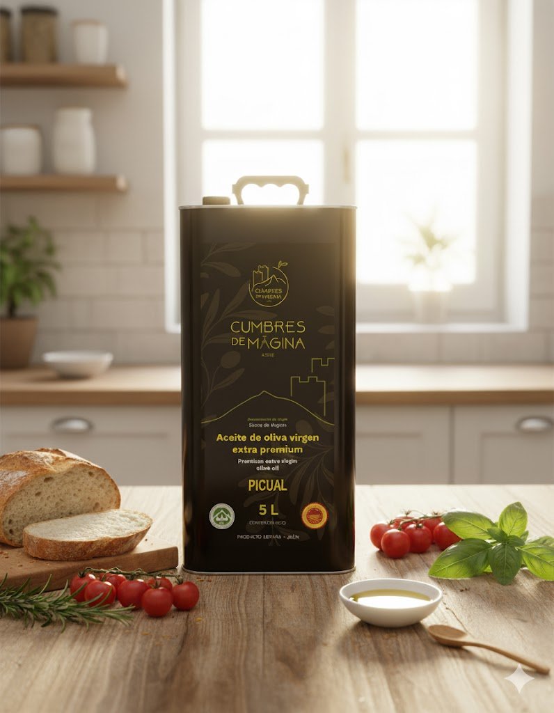 Aceite de Oliva Virgen Extra - Cumbres de Mágina (Lata 3L / 5L)