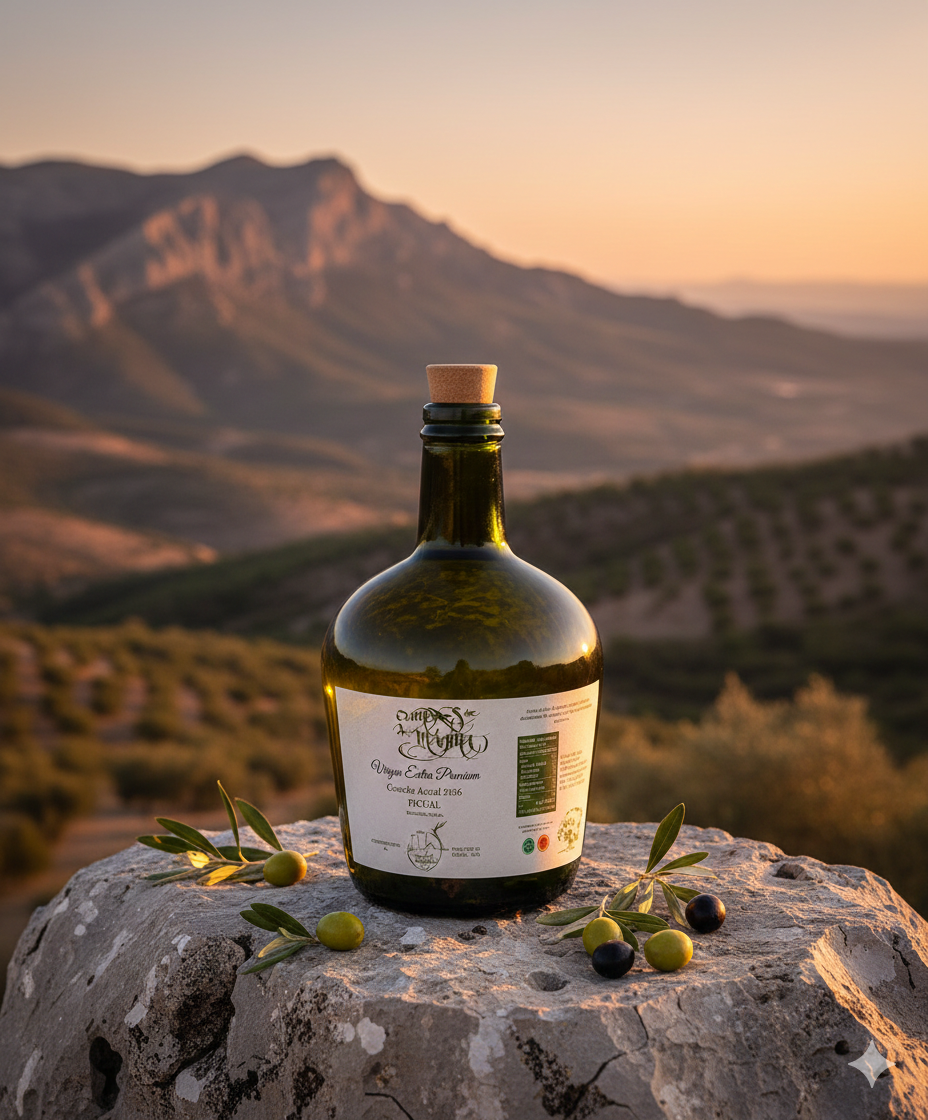 AOVE Premium Cumbres de Mágina - Edición Especial Damajuana (4L) - Imagen 4